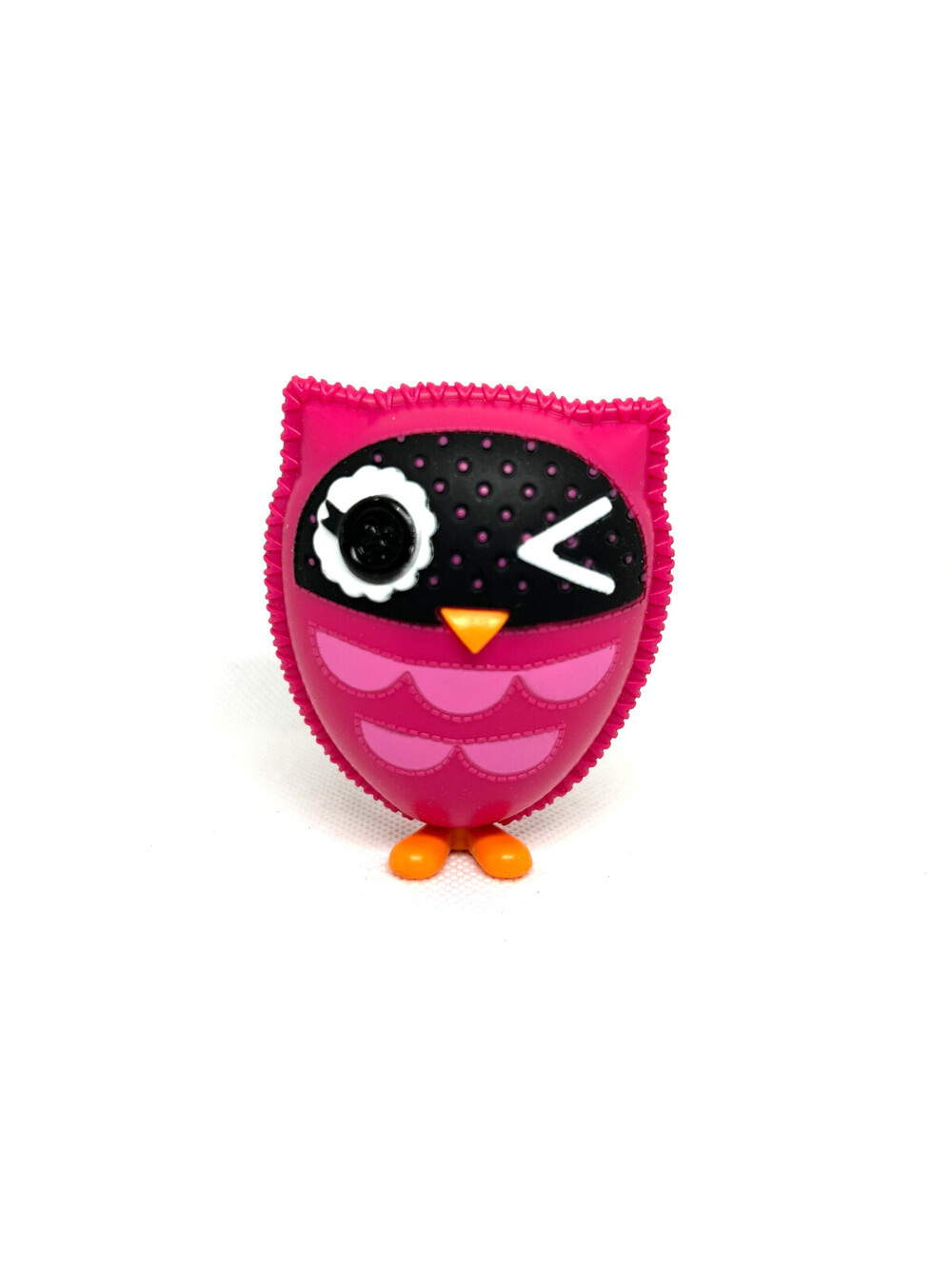 Lalaloopsy Doll Full Size Bea Spells A Lot OWL Pink Black 3" Tall
